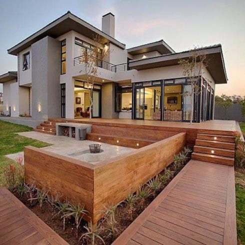 Rhinowood decking installed with EasyClips